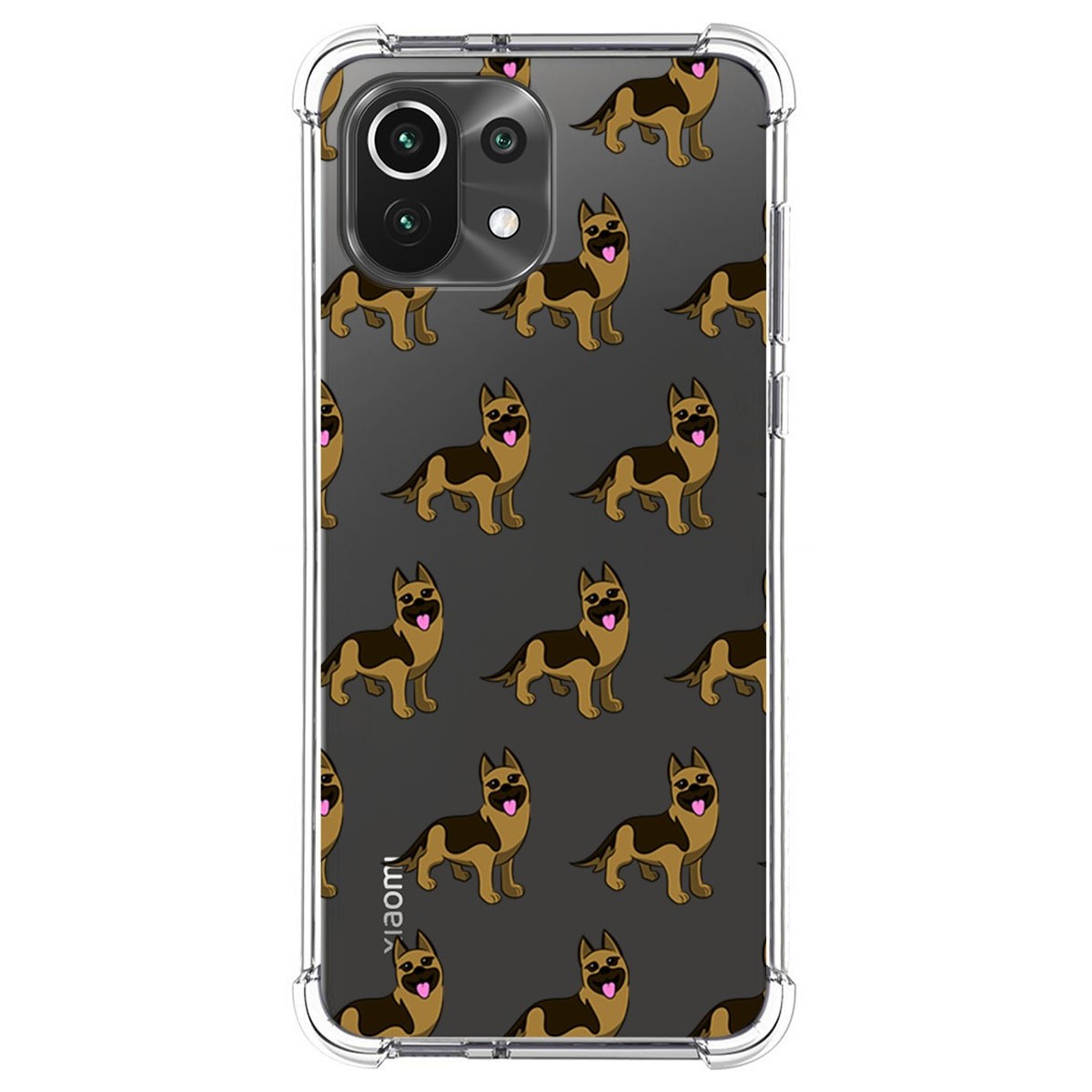 Funda Silicona Antigolpes para Xiaomi Mi 11 Lite 4G / 5G / 5G NE diseño Perros 09 Dibujos