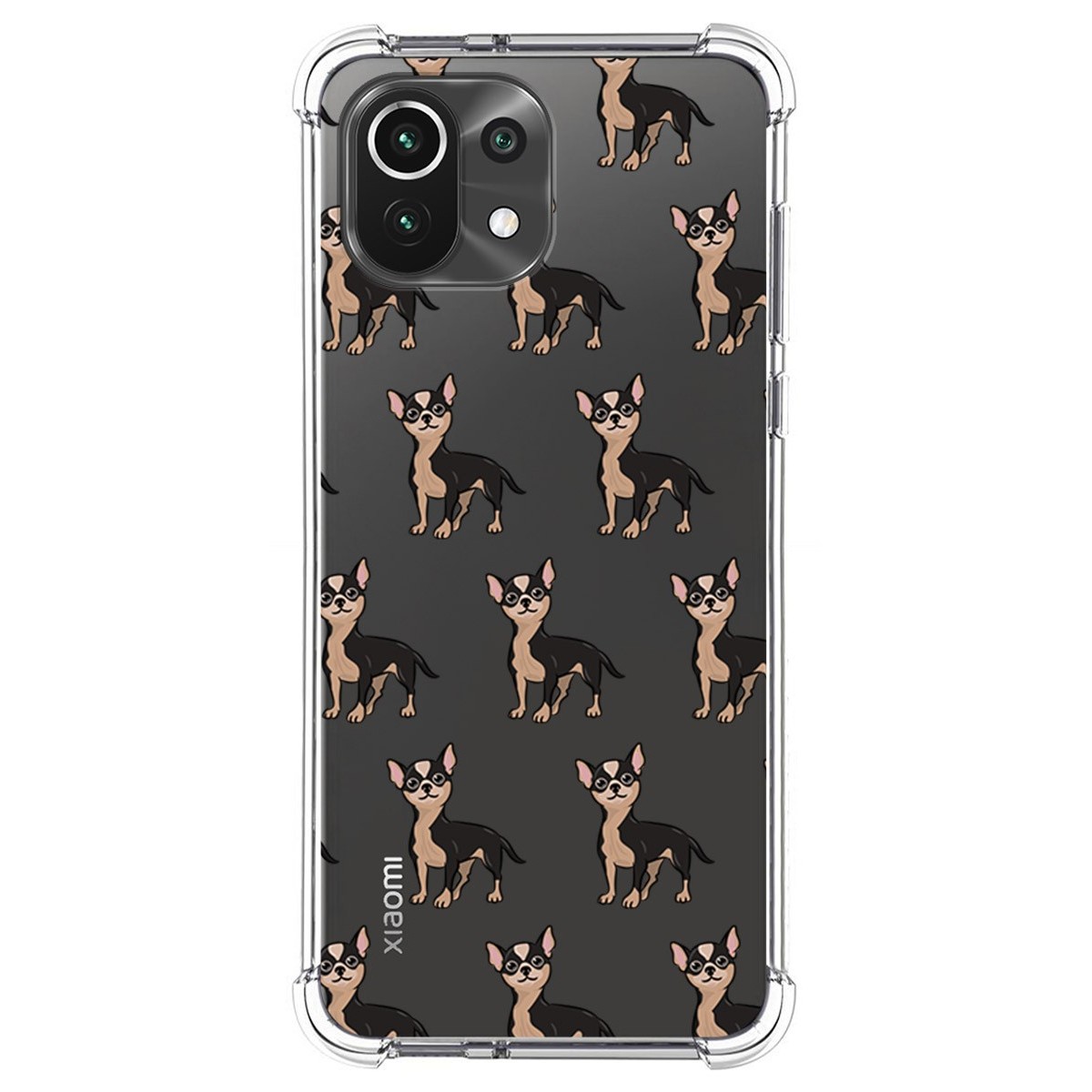 Funda Silicona Antigolpes para Xiaomi Mi 11 Lite 4G / 5G / 5G NE diseño Perros 11 Dibujos