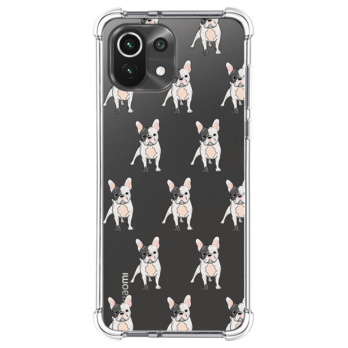 Funda Silicona Antigolpes para Xiaomi Mi 11 Lite 4G / 5G / 5G NE diseño Perros 12 Dibujos