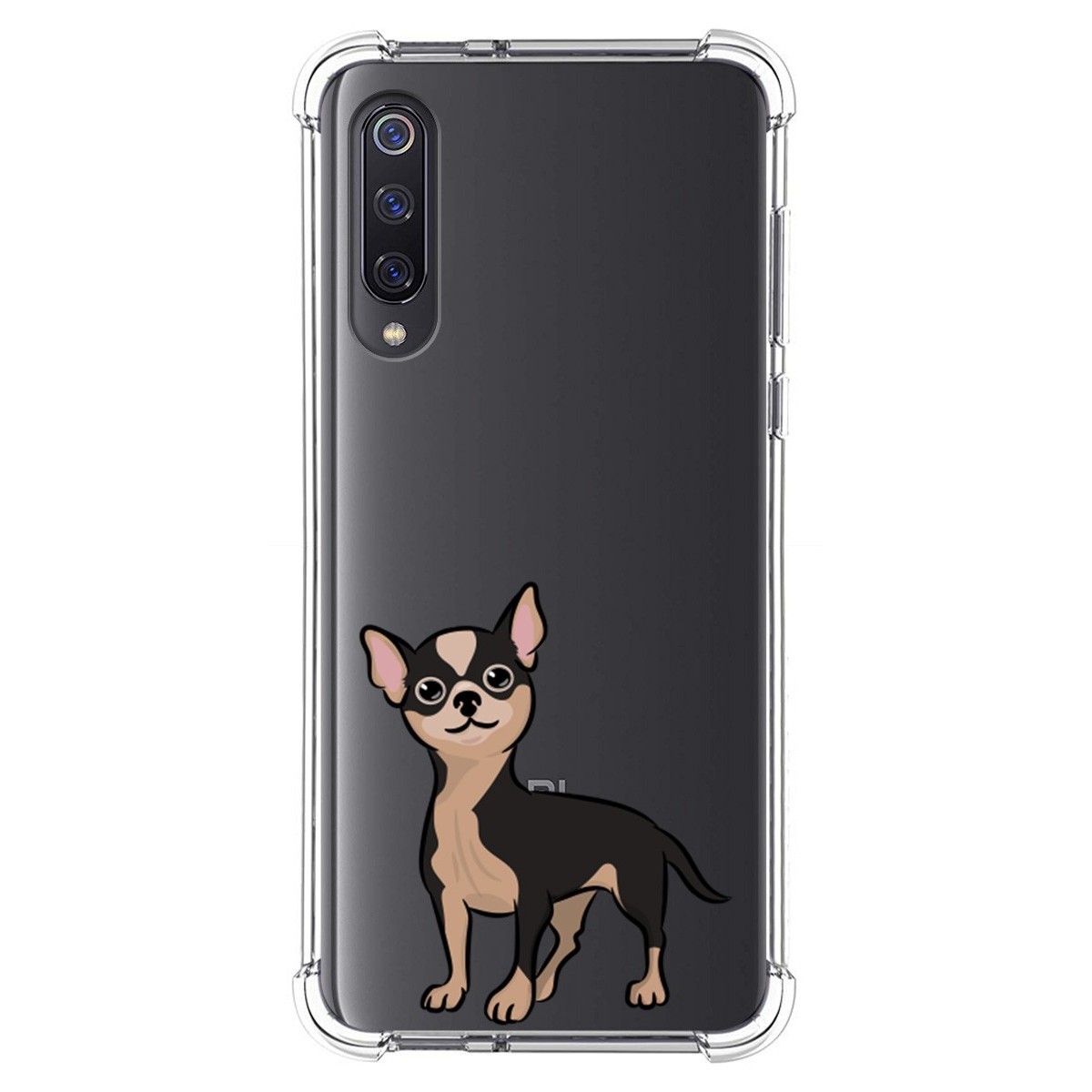 Funda Silicona Antigolpes para Xiaomi Mi 9 diseño Perros 05 Dibujos