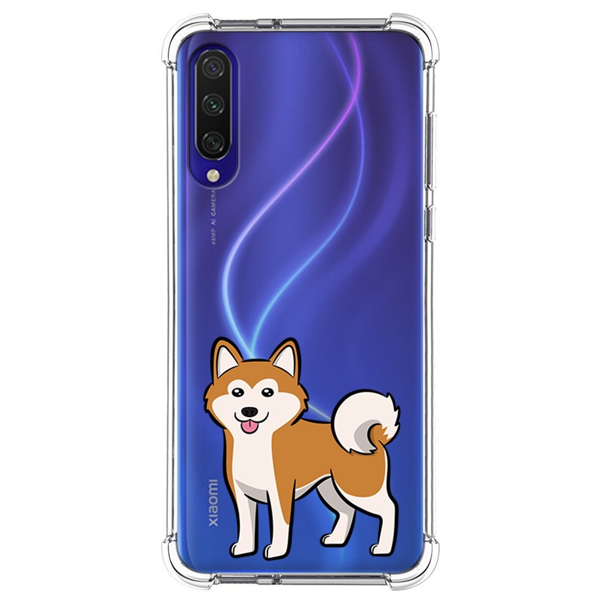 Funda Silicona Antigolpes para Xiaomi Mi 9 Lite diseño Perros 02 Dibujos