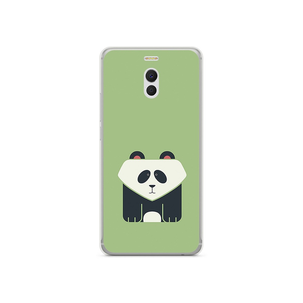 Funda Gel Tpu para Meizu M6 Note Diseño Panda Dibujos