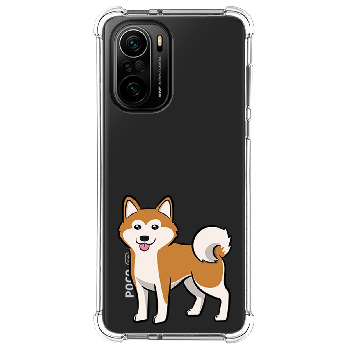 Funda Silicona Antigolpes para Xiaomi POCO F3 5G / Mi 11i 5G diseño Perros 02 Dibujos