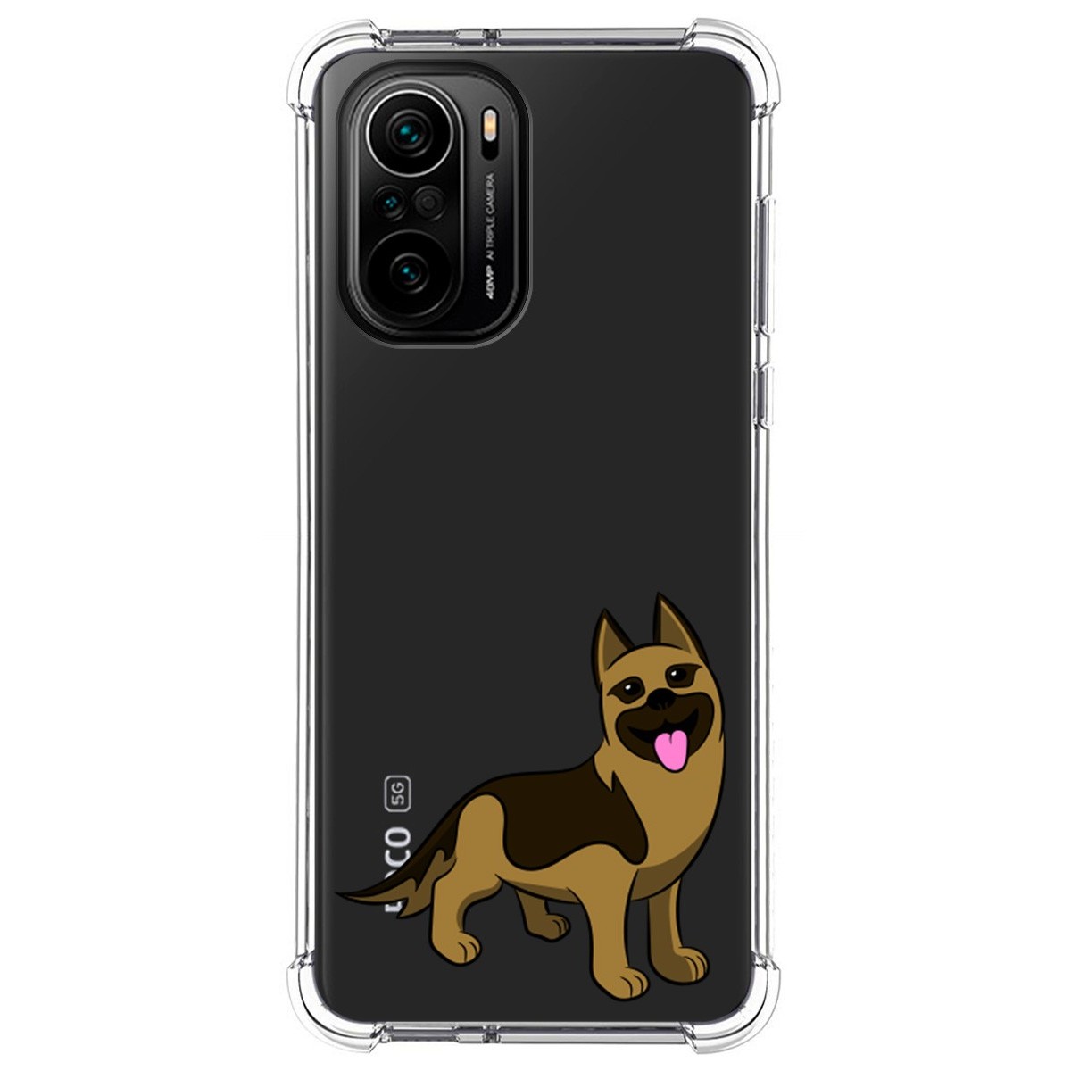 Funda Silicona Antigolpes para Xiaomi POCO F3 5G / Mi 11i 5G diseño Perros 03 Dibujos