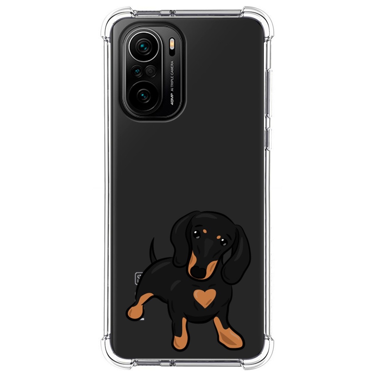 Funda Silicona Antigolpes para Xiaomi POCO F3 5G / Mi 11i 5G diseño Perros 04 Dibujos