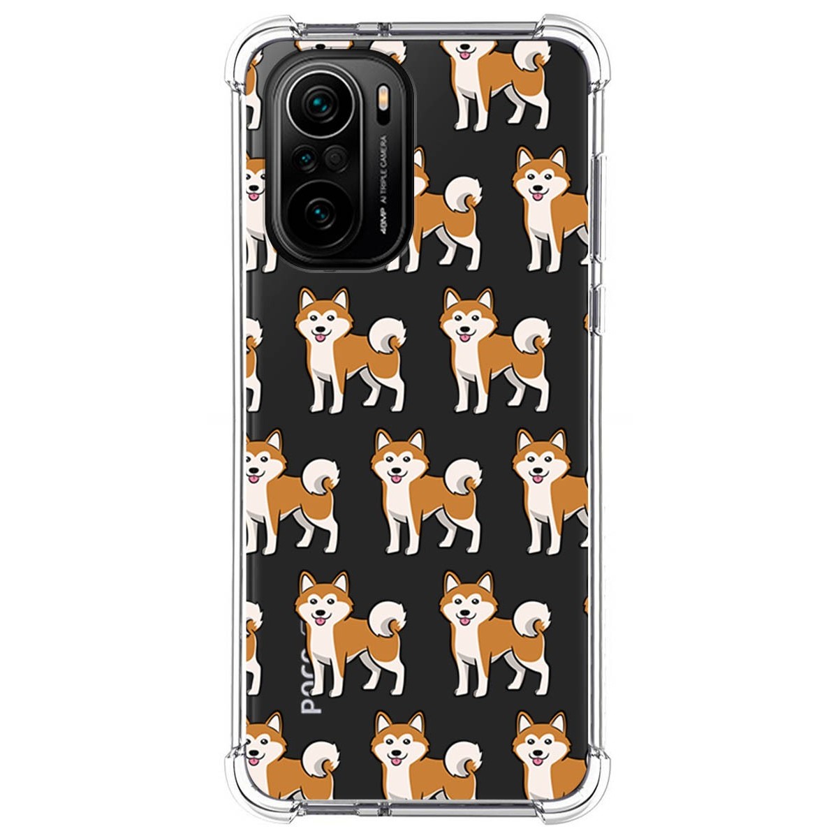 Funda Silicona Antigolpes para Xiaomi POCO F3 5G / Mi 11i 5G diseño Perros 08 Dibujos
