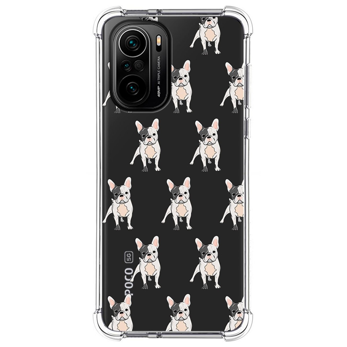 Funda Silicona Antigolpes para Xiaomi POCO F3 5G / Mi 11i 5G diseño Perros 12 Dibujos