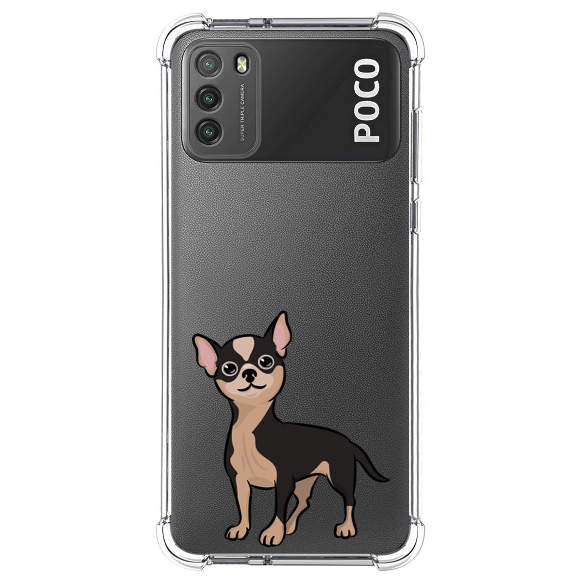Funda Silicona Antigolpes para Xiaomi POCO M3 / Redmi 9T diseño Perros 05 Dibujos