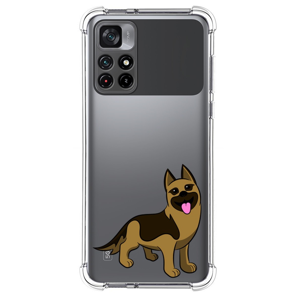 Funda Silicona Antigolpes para Xiaomi POCO M4 Pro 5G diseño Perros 03 Dibujos