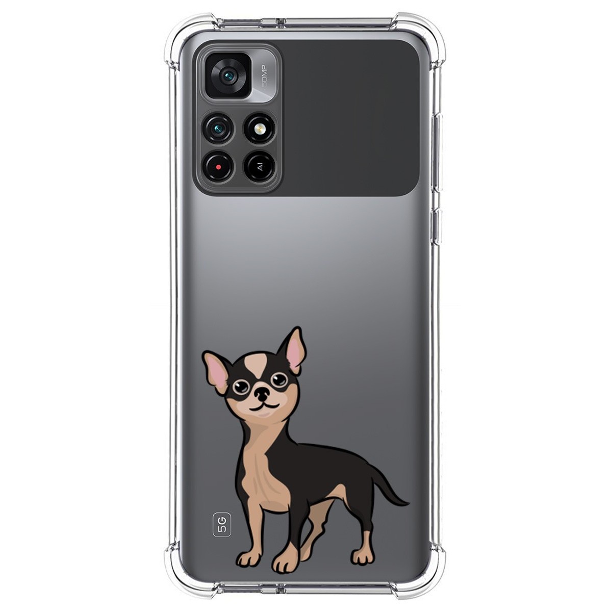 Funda Silicona Antigolpes para Xiaomi POCO M4 Pro 5G diseño Perros 05 Dibujos