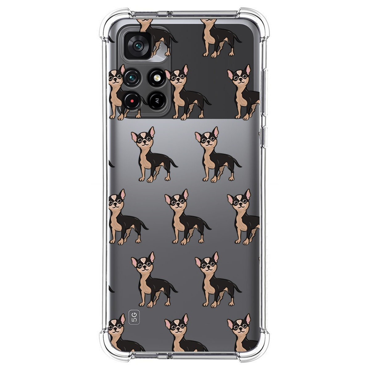 Funda Silicona Antigolpes para Xiaomi POCO M4 Pro 5G diseño Perros 11 Dibujos