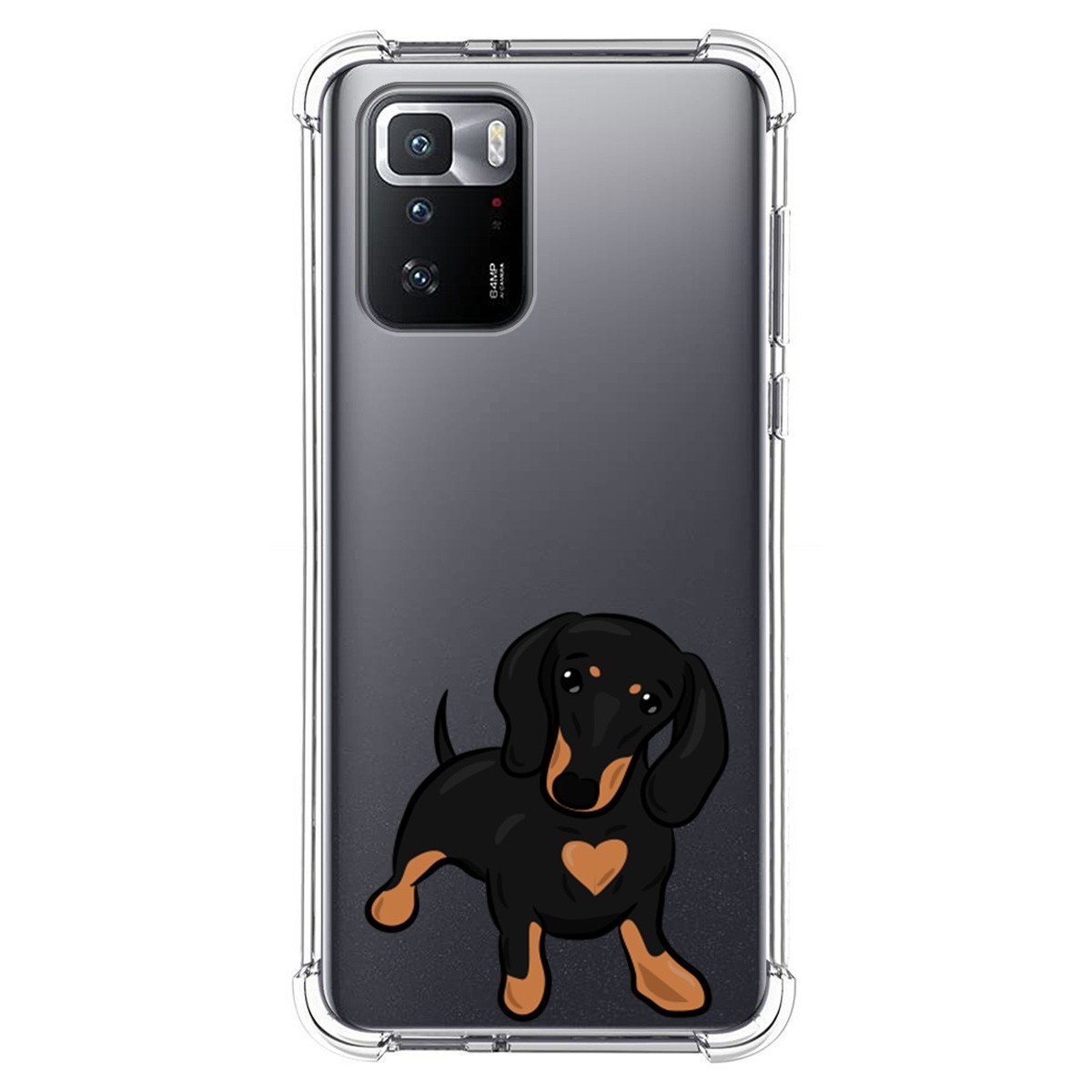 Funda Silicona Antigolpes para Xiaomi POCO X3 GT 5G diseño Perros 04 Dibujos