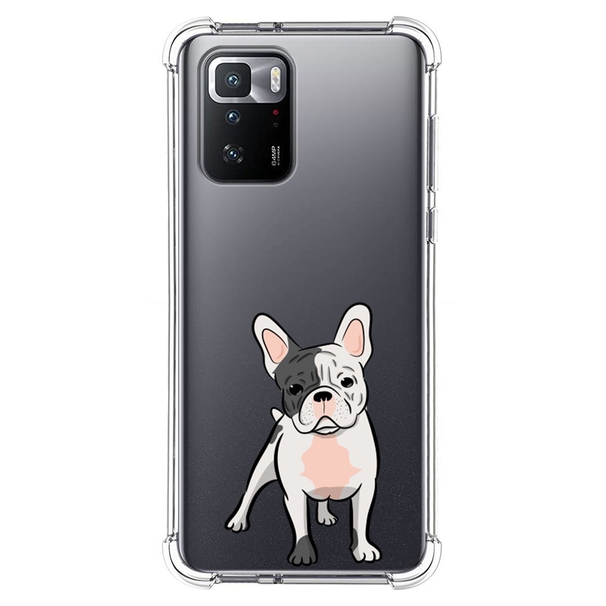Funda Silicona Antigolpes para Xiaomi POCO X3 GT 5G diseño Perros 06 Dibujos