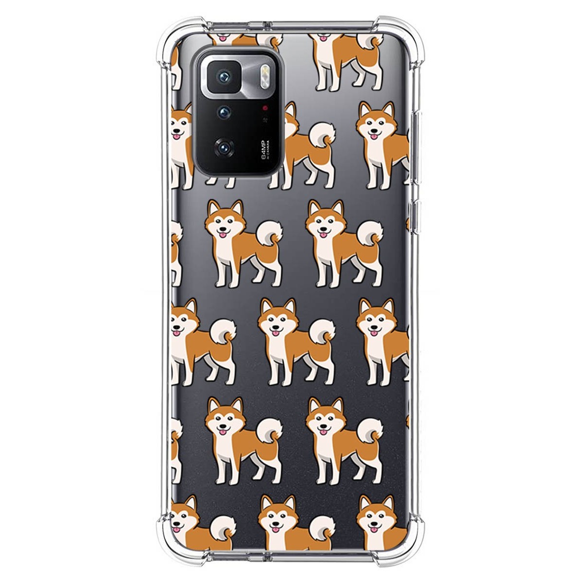 Funda Silicona Antigolpes para Xiaomi POCO X3 GT 5G diseño Perros 08 Dibujos