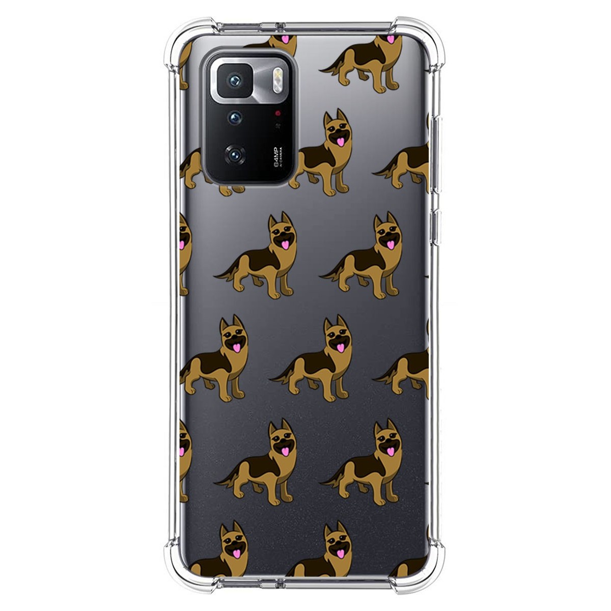 Funda Silicona Antigolpes para Xiaomi POCO X3 GT 5G diseño Perros 09 Dibujos