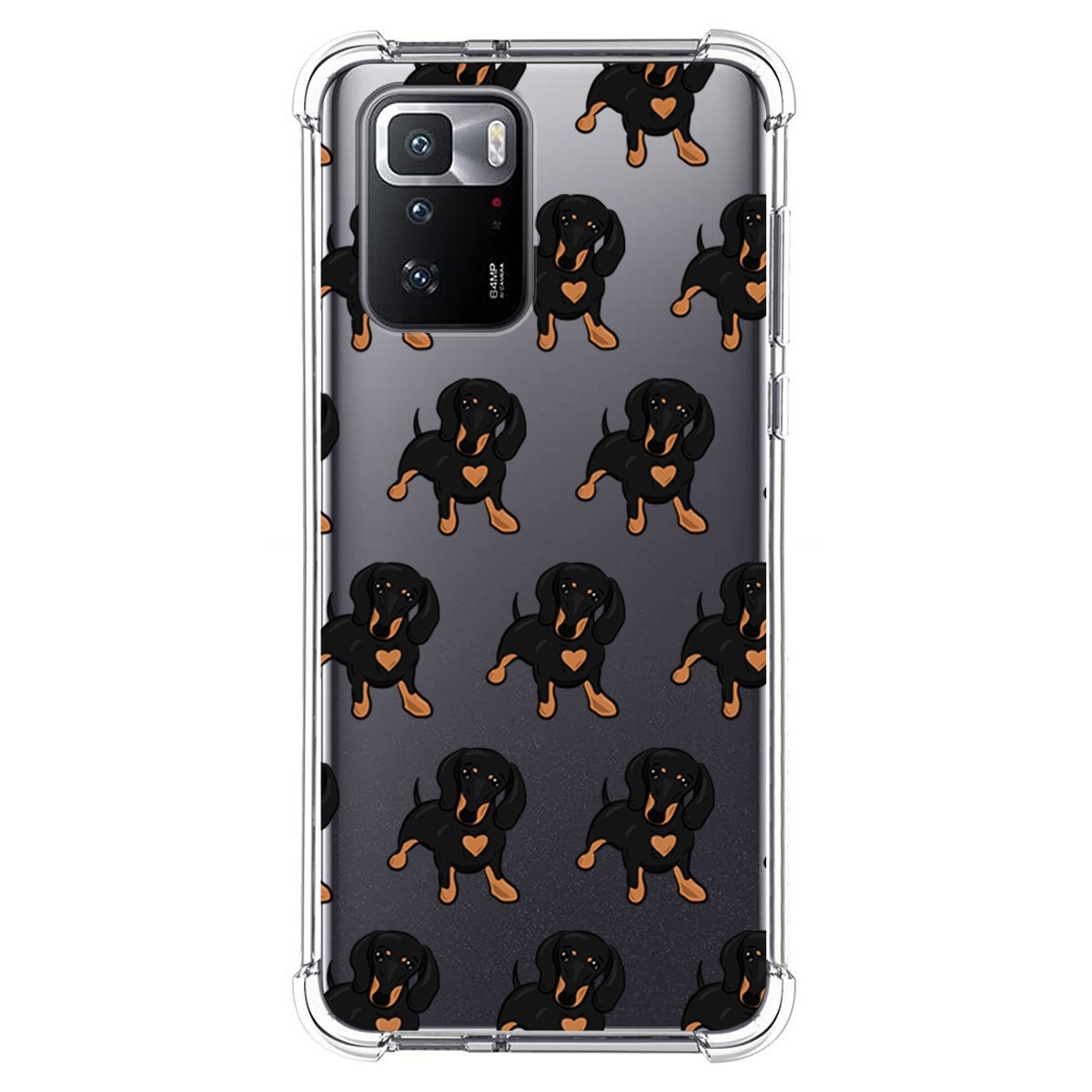 Funda Silicona Antigolpes para Xiaomi POCO X3 GT 5G diseño Perros 10 Dibujos