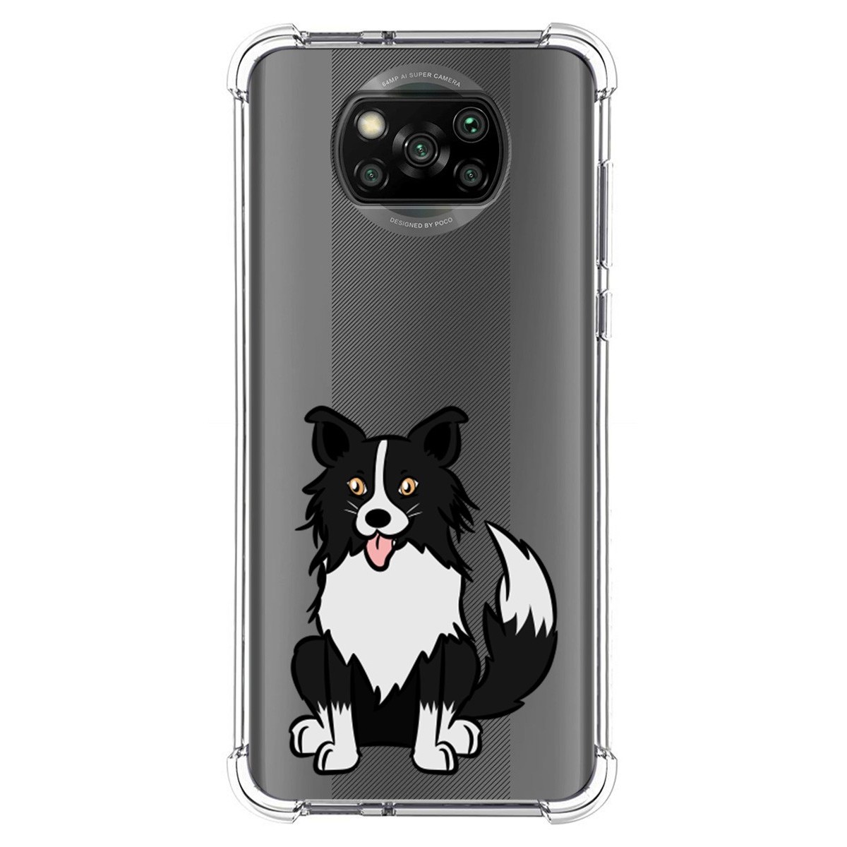 Funda Silicona Antigolpes para Xiaomi POCO X3 NFC / X3 Pro diseño Perros 01 Dibujos