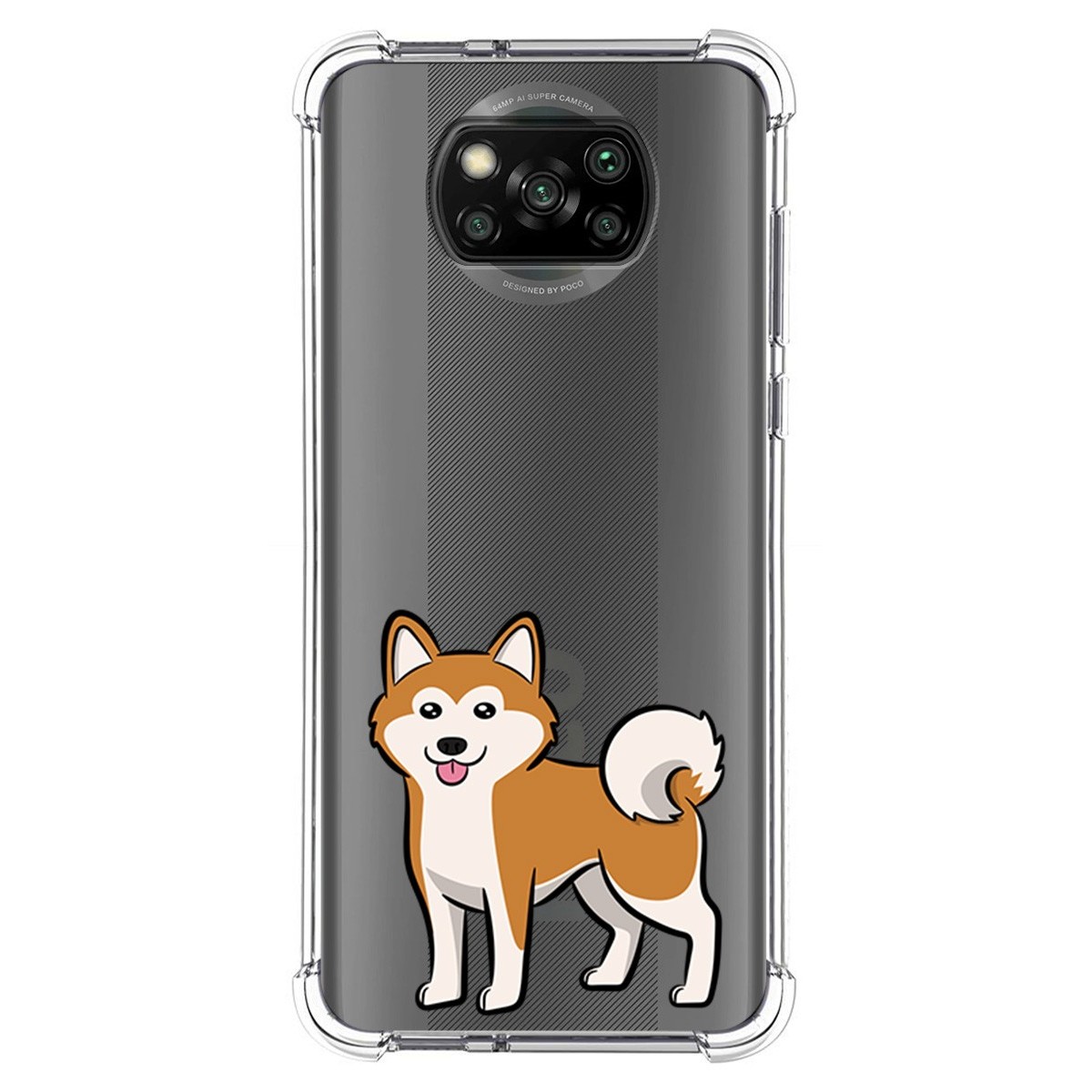 Funda Silicona Antigolpes para Xiaomi POCO X3 NFC / X3 Pro diseño Perros 02 Dibujos