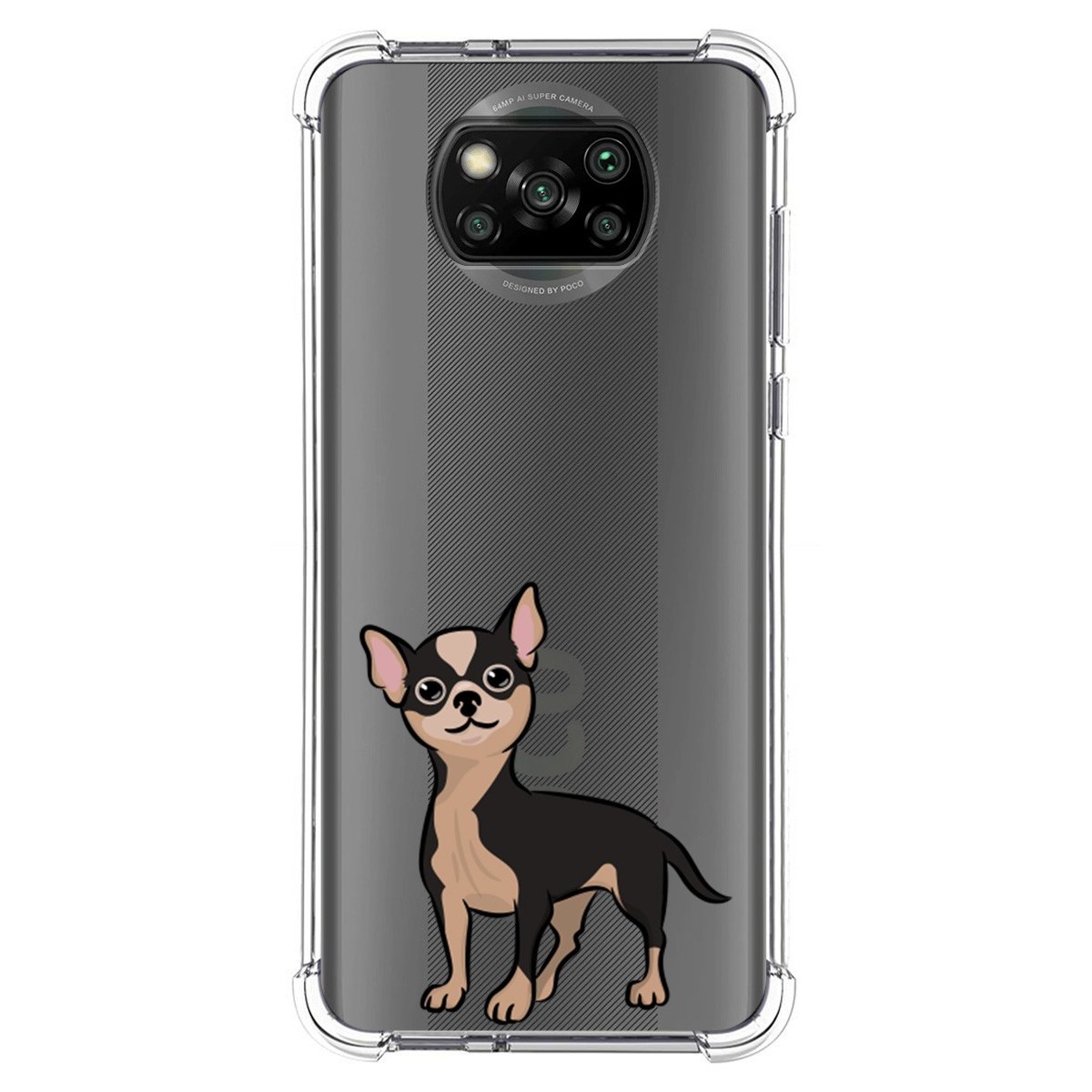 Funda Silicona Antigolpes para Xiaomi POCO X3 NFC / X3 Pro diseño Perros 05 Dibujos