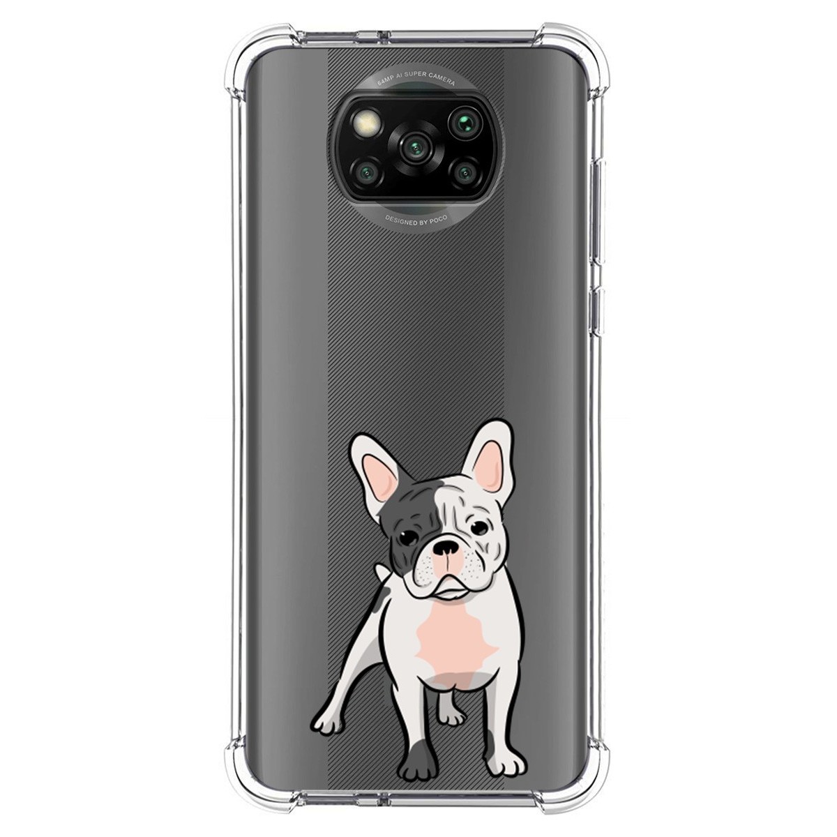 Funda Silicona Antigolpes para Xiaomi POCO X3 NFC / X3 Pro diseño Perros 06 Dibujos