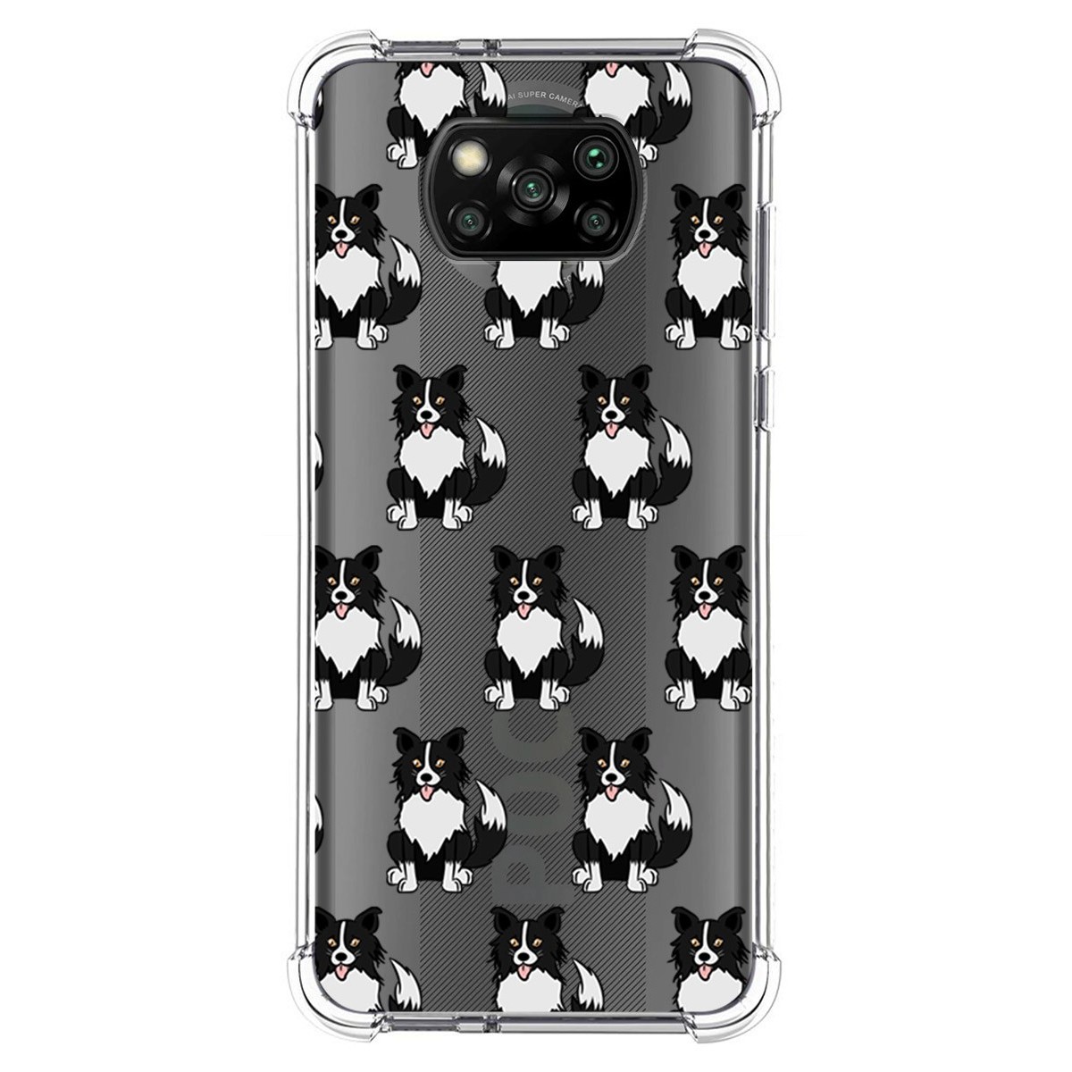 Funda Silicona Antigolpes para Xiaomi POCO X3 NFC / X3 Pro diseño Perros 07 Dibujos