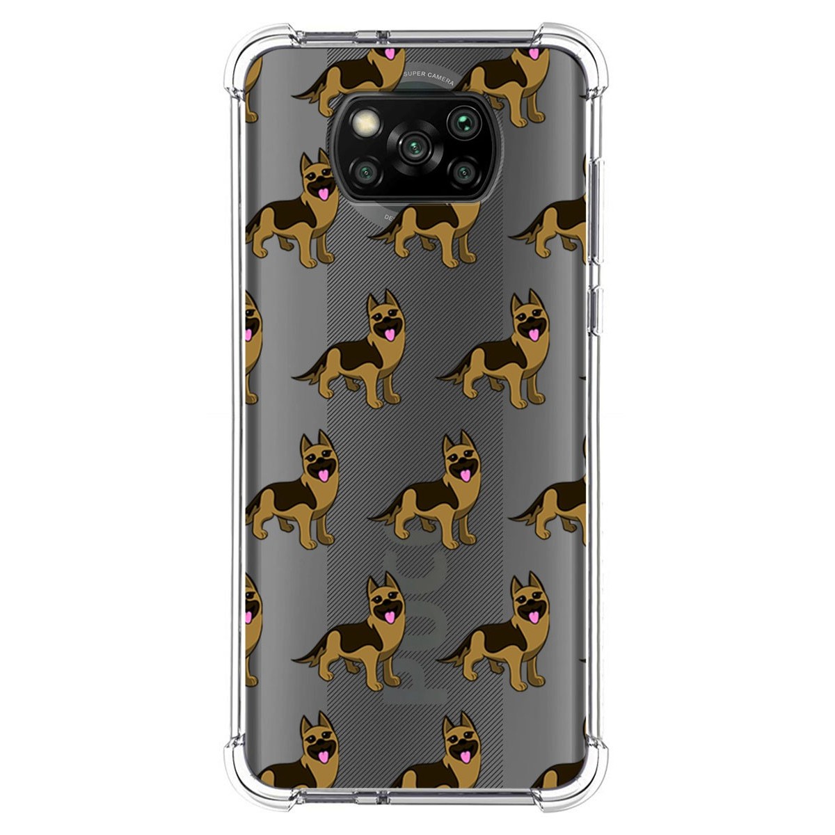 Funda Silicona Antigolpes para Xiaomi POCO X3 NFC / X3 Pro diseño Perros 09 Dibujos