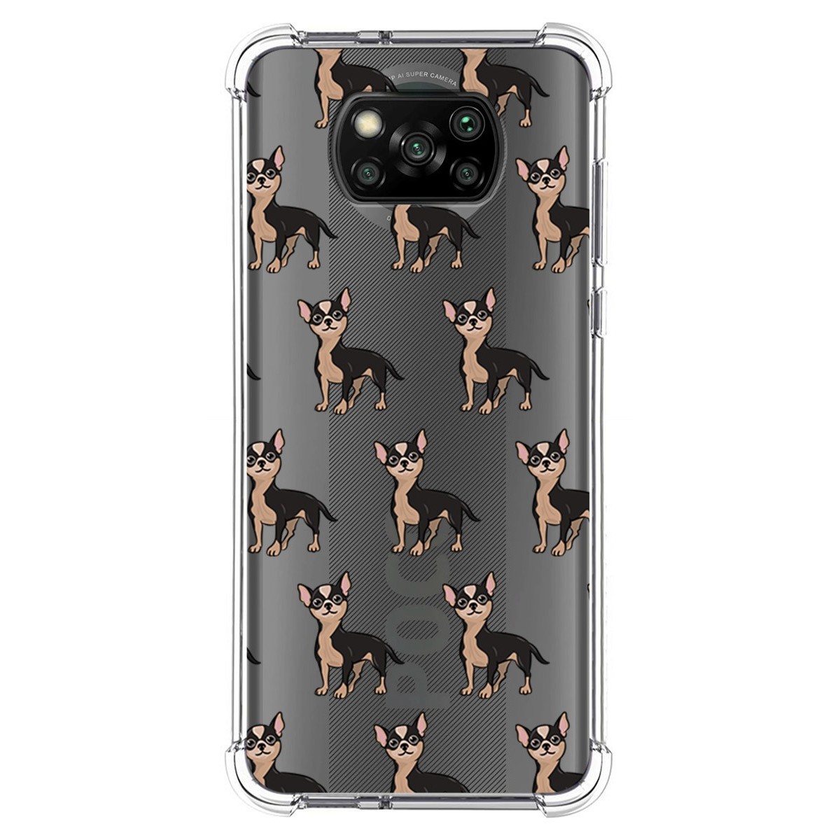 Funda Silicona Antigolpes para Xiaomi POCO X3 NFC / X3 Pro diseño Perros 11 Dibujos