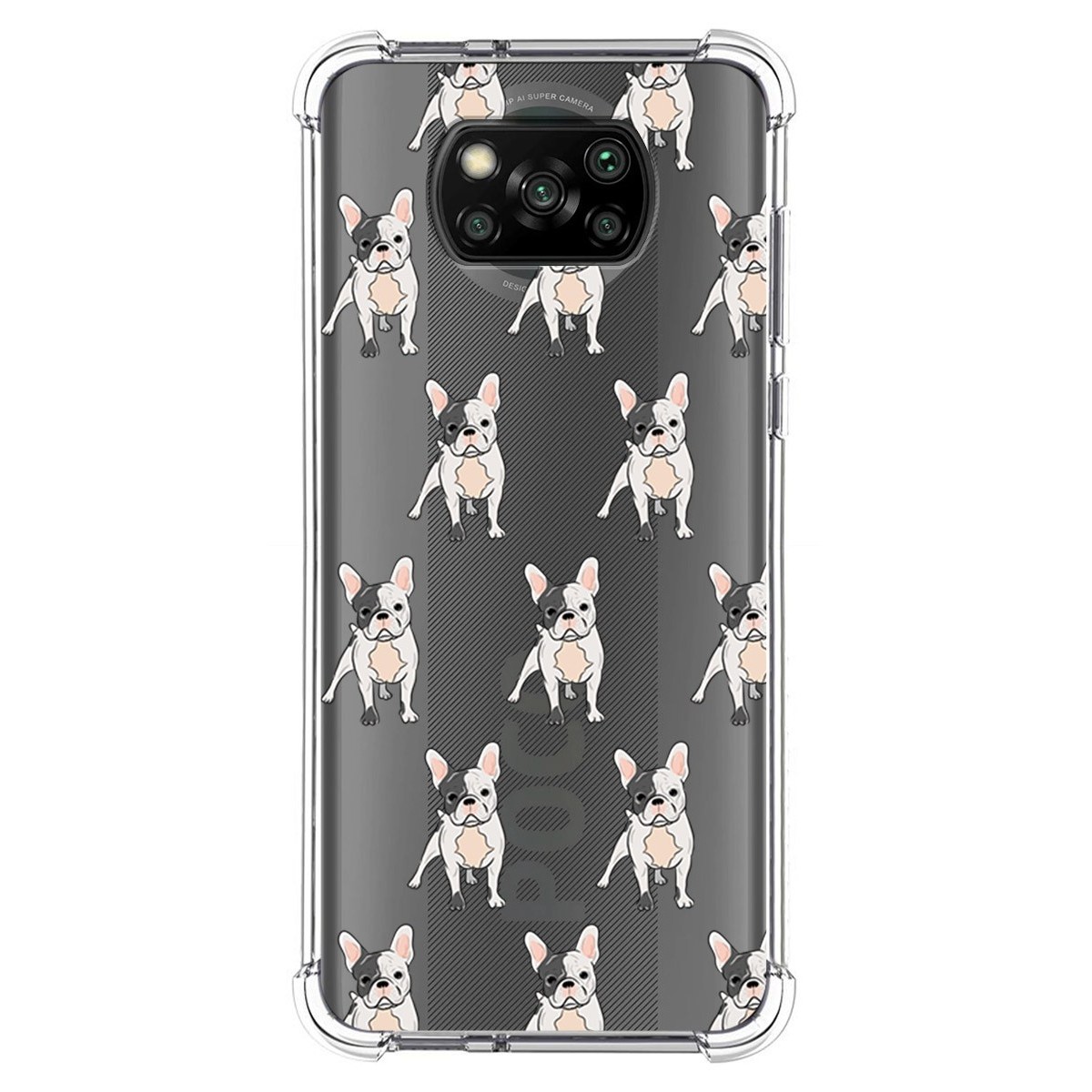 Funda Silicona Antigolpes para Xiaomi POCO X3 NFC / X3 Pro diseño Perros 12 Dibujos