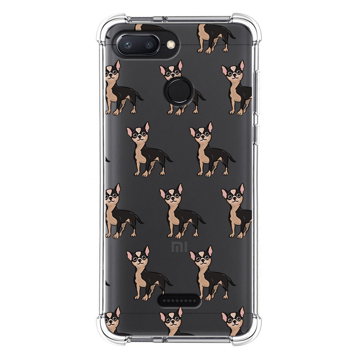 Funda Silicona Antigolpes para Xiaomi Redmi 6 diseño Perros 11 Dibujos