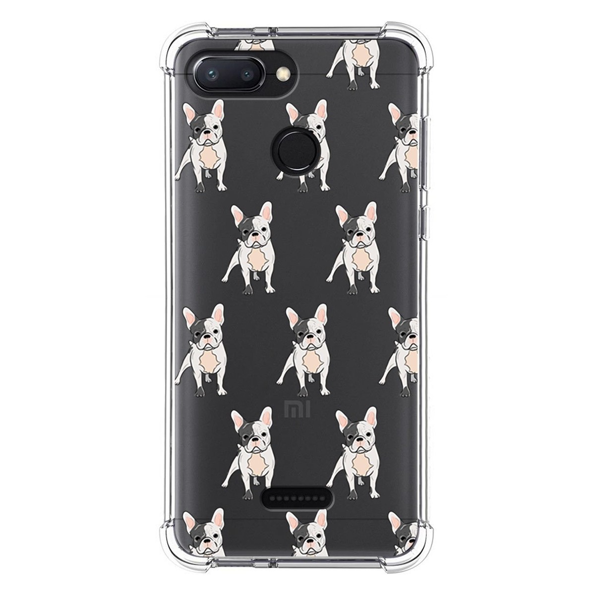 Funda Silicona Antigolpes para Xiaomi Redmi 6 diseño Perros 12 Dibujos