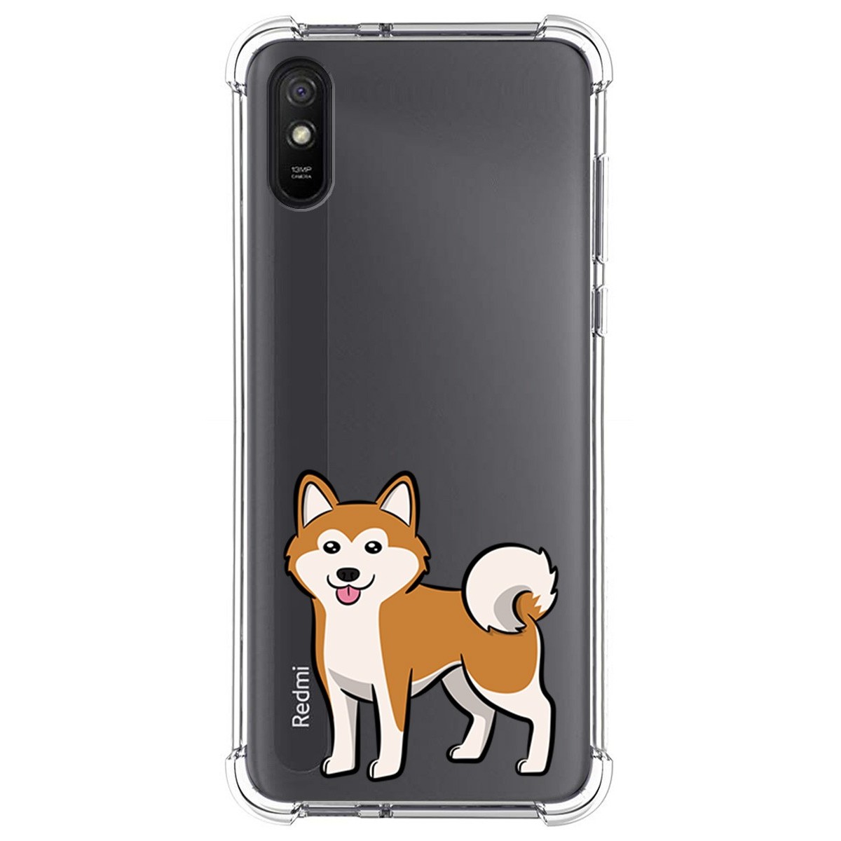 Funda Silicona Antigolpes para Xiaomi Redmi 9A / 9AT diseño Perros 02 Dibujos