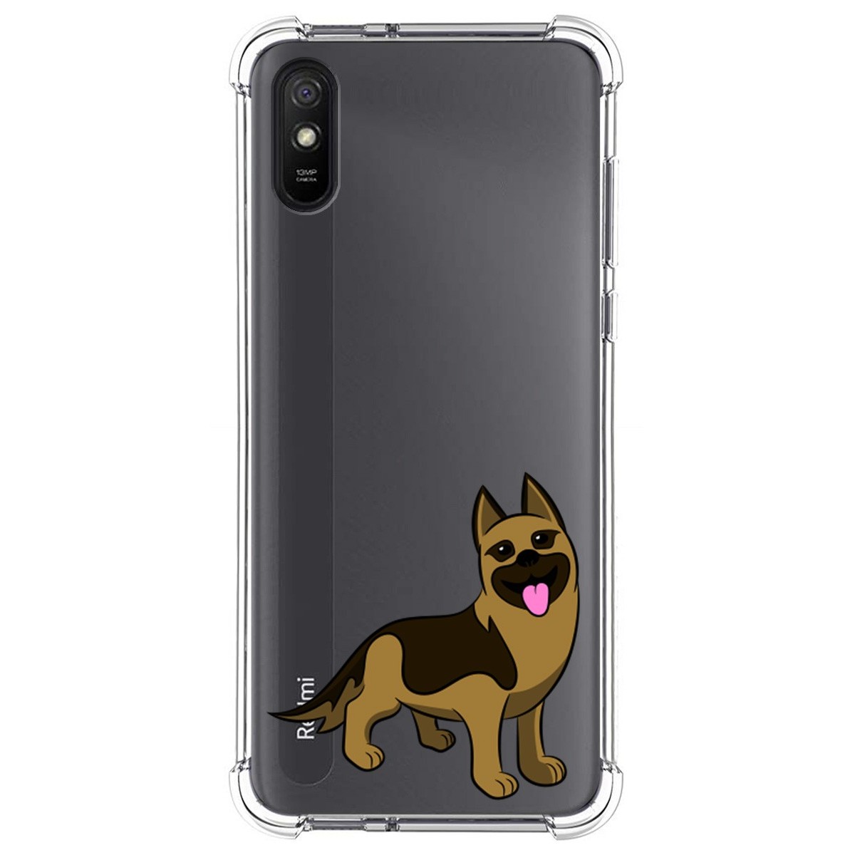 Funda Silicona Antigolpes para Xiaomi Redmi 9A / 9AT diseño Perros 03 Dibujos