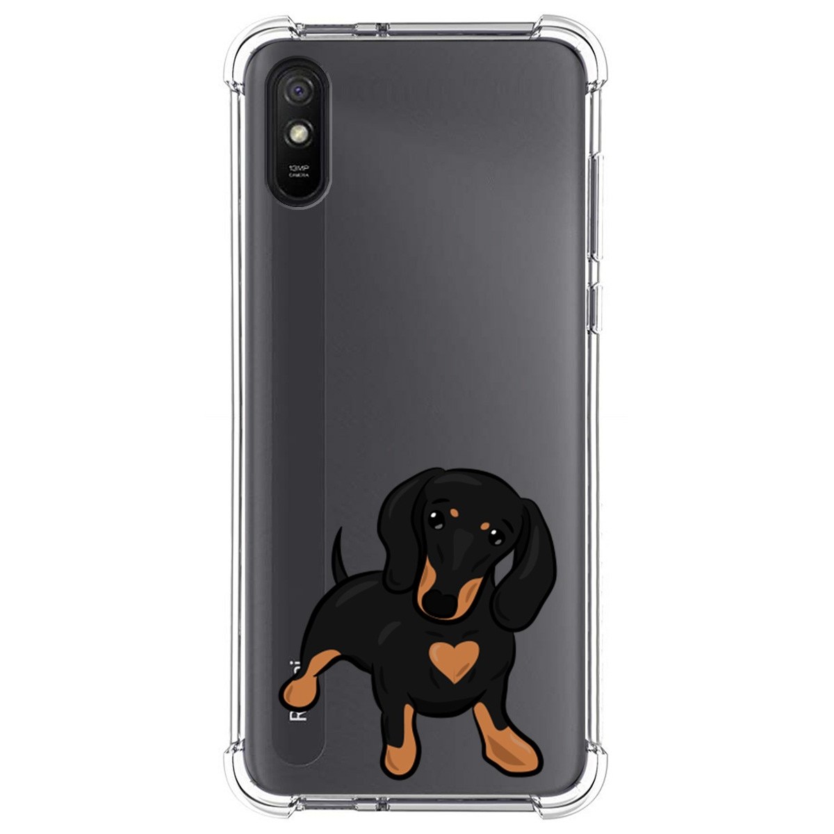 Funda Silicona Antigolpes para Xiaomi Redmi 9A / 9AT diseño Perros 04 Dibujos