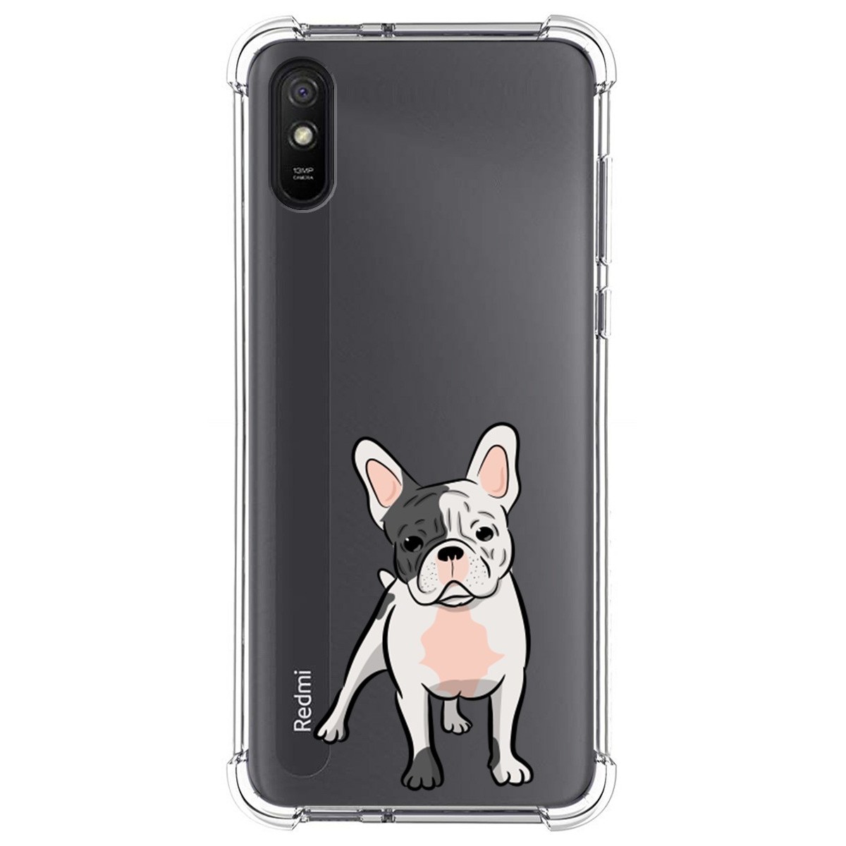 Funda Silicona Antigolpes para Xiaomi Redmi 9A / 9AT diseño Perros 06 Dibujos
