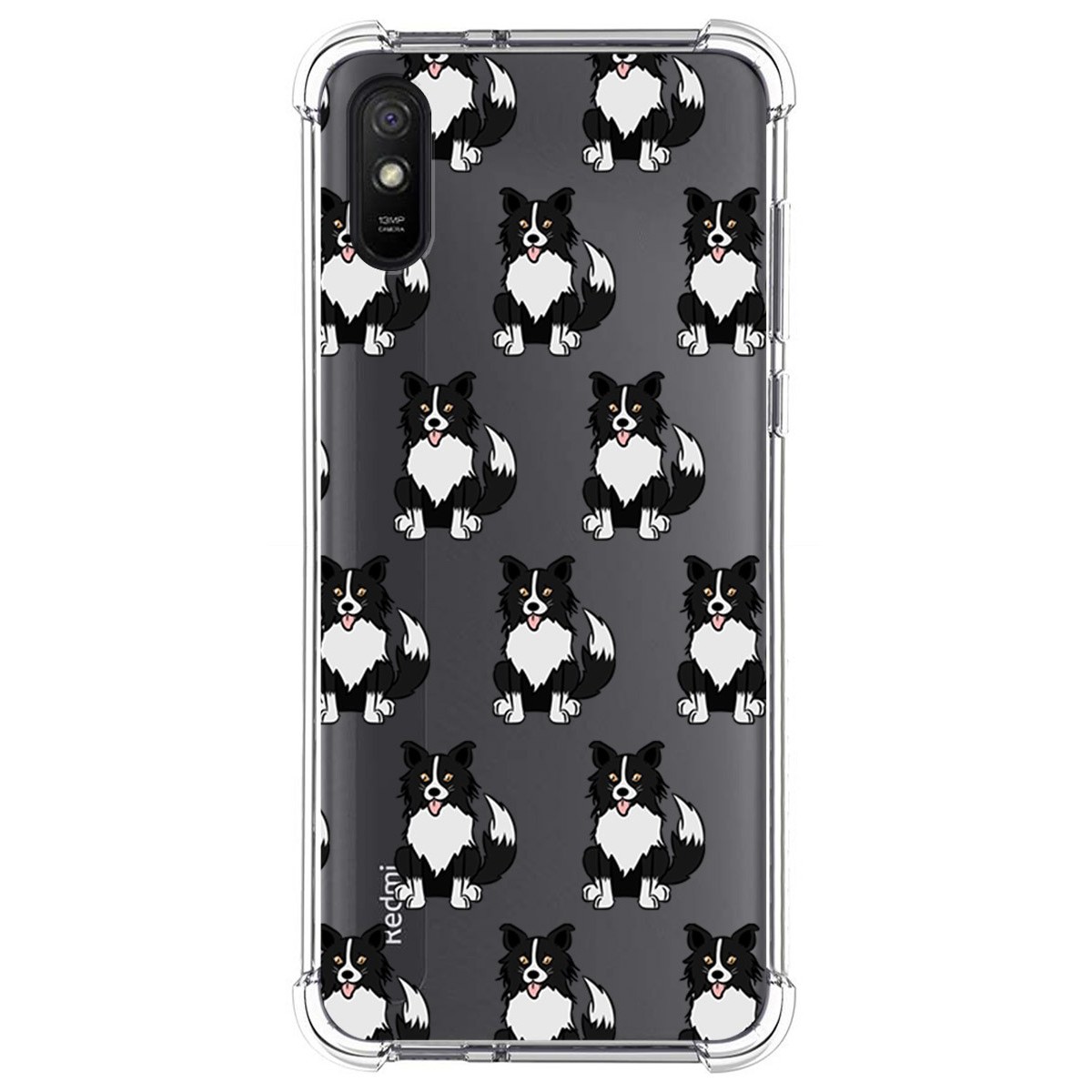 Funda Silicona Antigolpes para Xiaomi Redmi 9A / 9AT diseño Perros 07 Dibujos