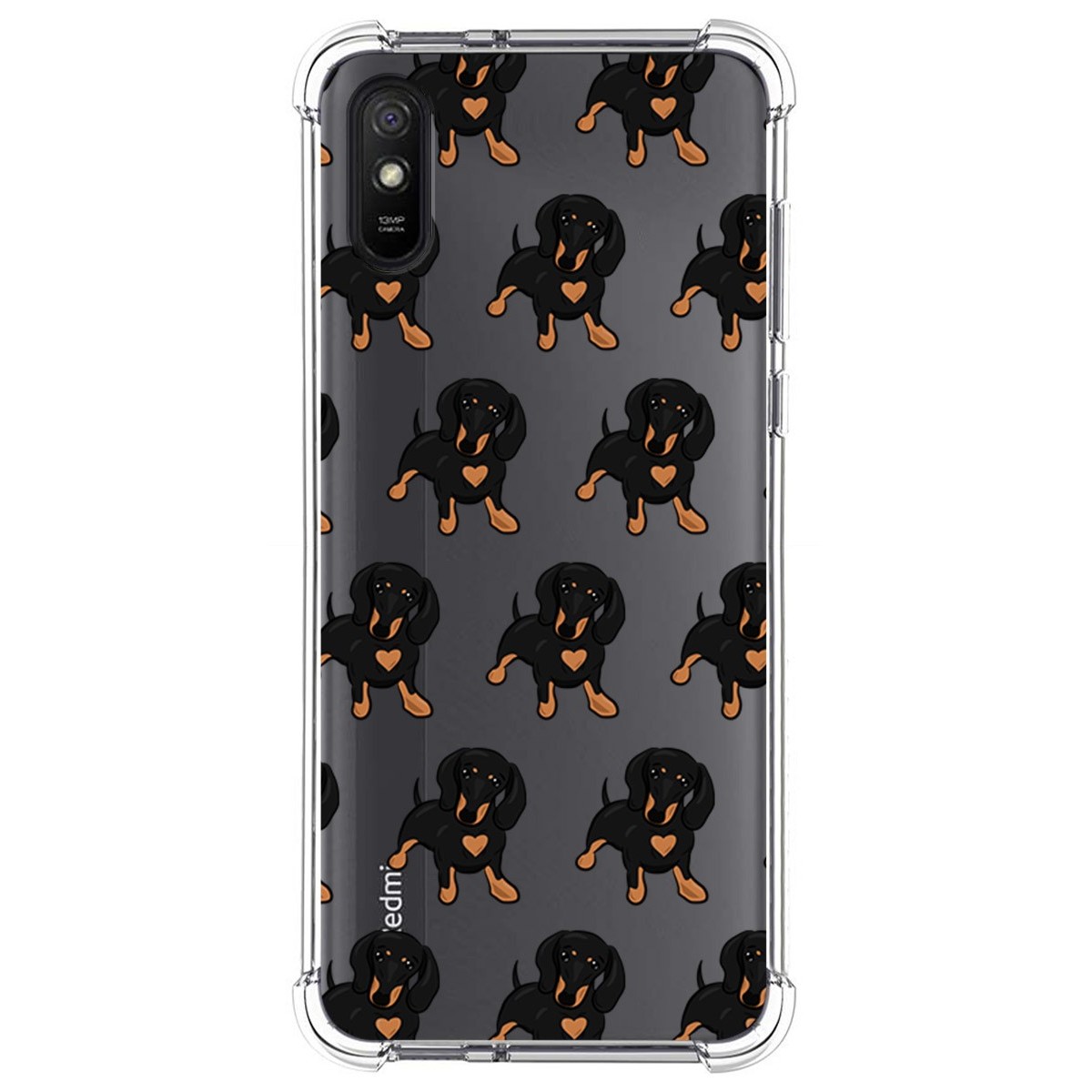 Funda Silicona Antigolpes para Xiaomi Redmi 9A / 9AT diseño Perros 10 Dibujos