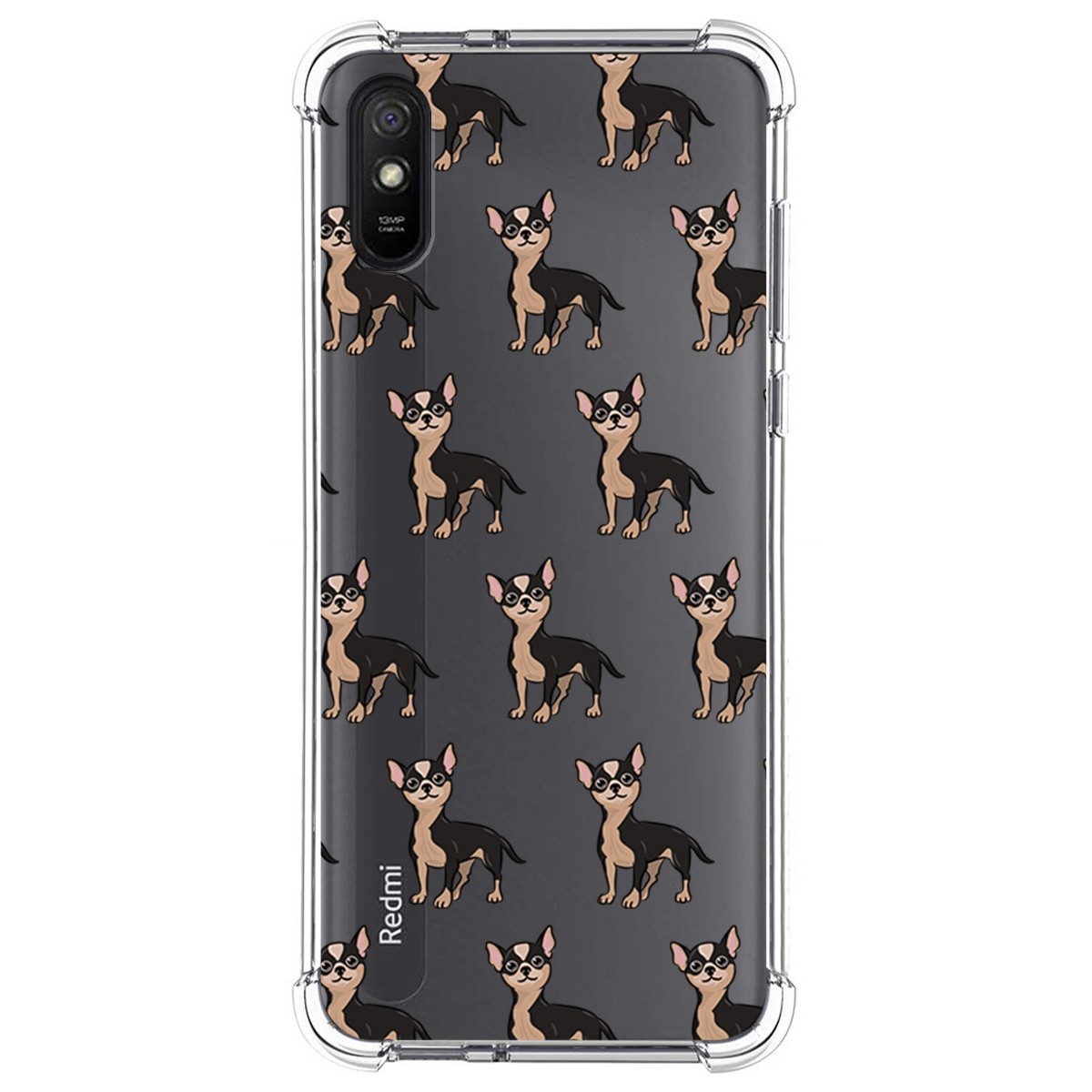 Funda Silicona Antigolpes para Xiaomi Redmi 9A / 9AT diseño Perros 11 Dibujos