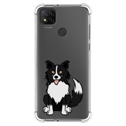 Funda Silicona Antigolpes para Xiaomi Redmi 9C diseño Perros 01 Dibujos