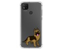 Funda Silicona Antigolpes para Xiaomi Redmi 9C diseño Perros 03 Dibujos