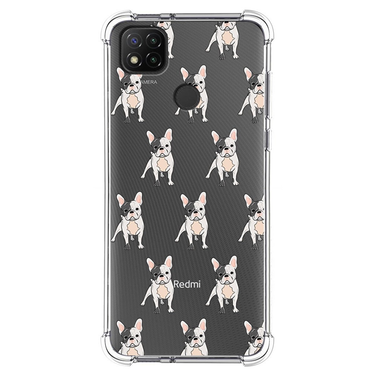 Funda Silicona Antigolpes para Xiaomi Redmi 9C diseño Perros 12 Dibujos