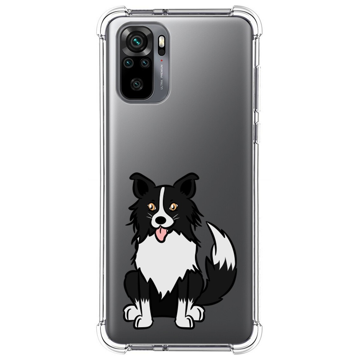 Funda Silicona Antigolpes para Xiaomi Redmi Note 10 / 10S diseño Perros 01 Dibujos