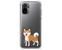 Funda Silicona Antigolpes para Xiaomi Redmi Note 10 / 10S diseño Perros 02 Dibujos