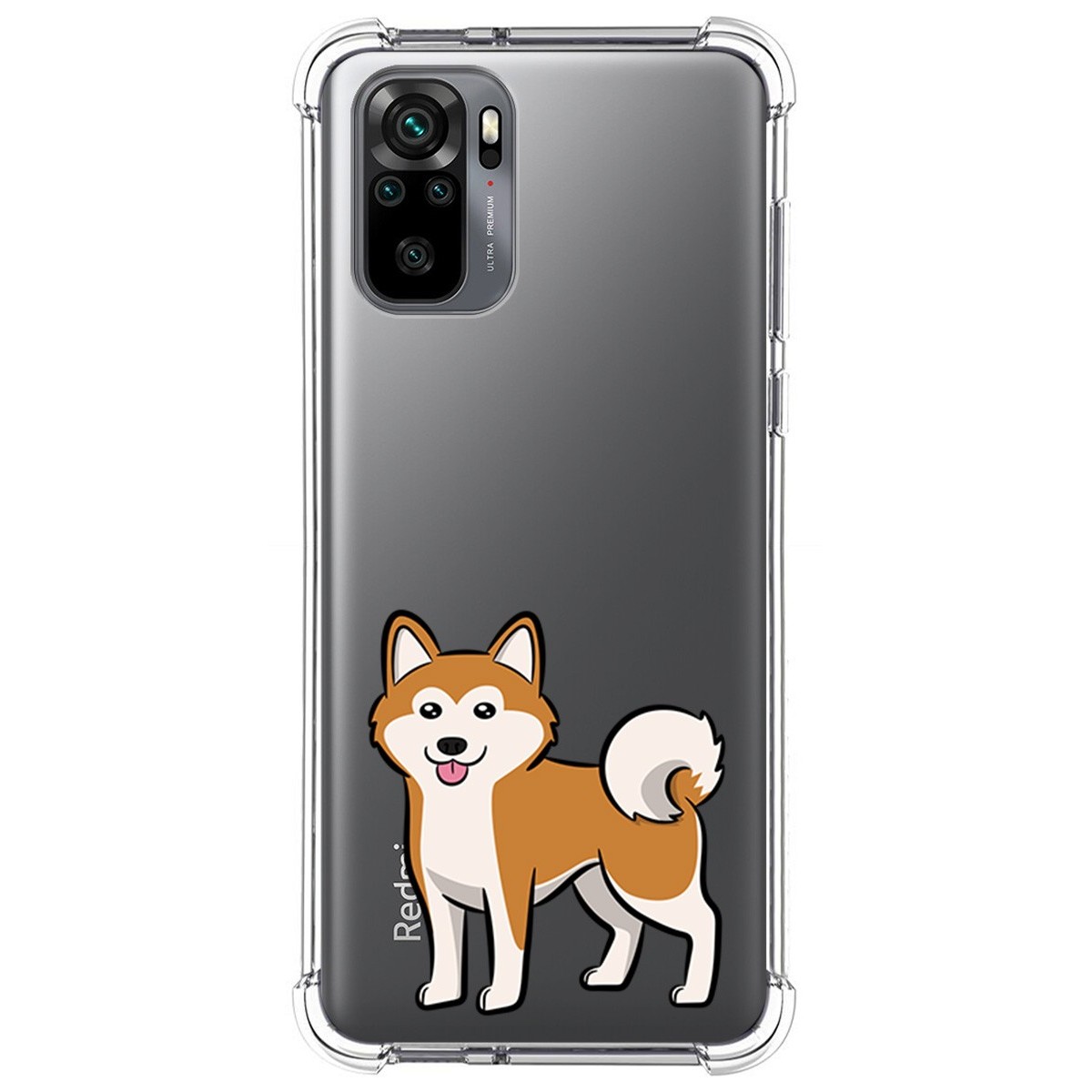Funda Silicona Antigolpes para Xiaomi Redmi Note 10 / 10S diseño Perros 02 Dibujos
