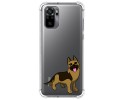 Funda Silicona Antigolpes para Xiaomi Redmi Note 10 / 10S diseño Perros 03 Dibujos