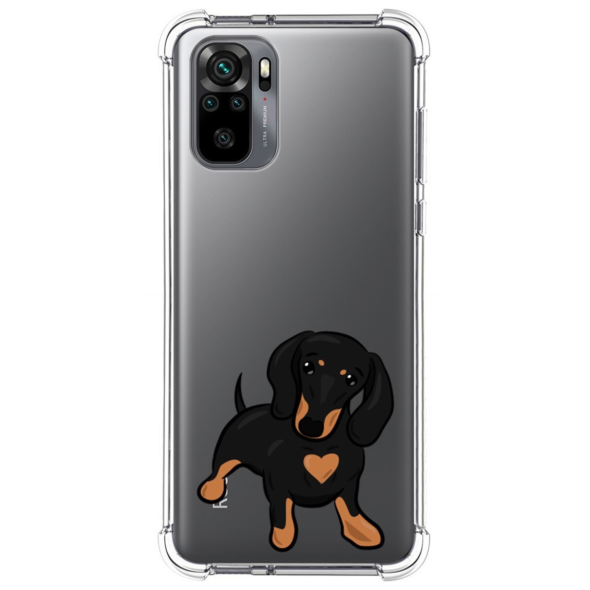 Funda Silicona Antigolpes para Xiaomi Redmi Note 10 / 10S diseño Perros 04 Dibujos