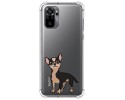Funda Silicona Antigolpes para Xiaomi Redmi Note 10 / 10S diseño Perros 05 Dibujos