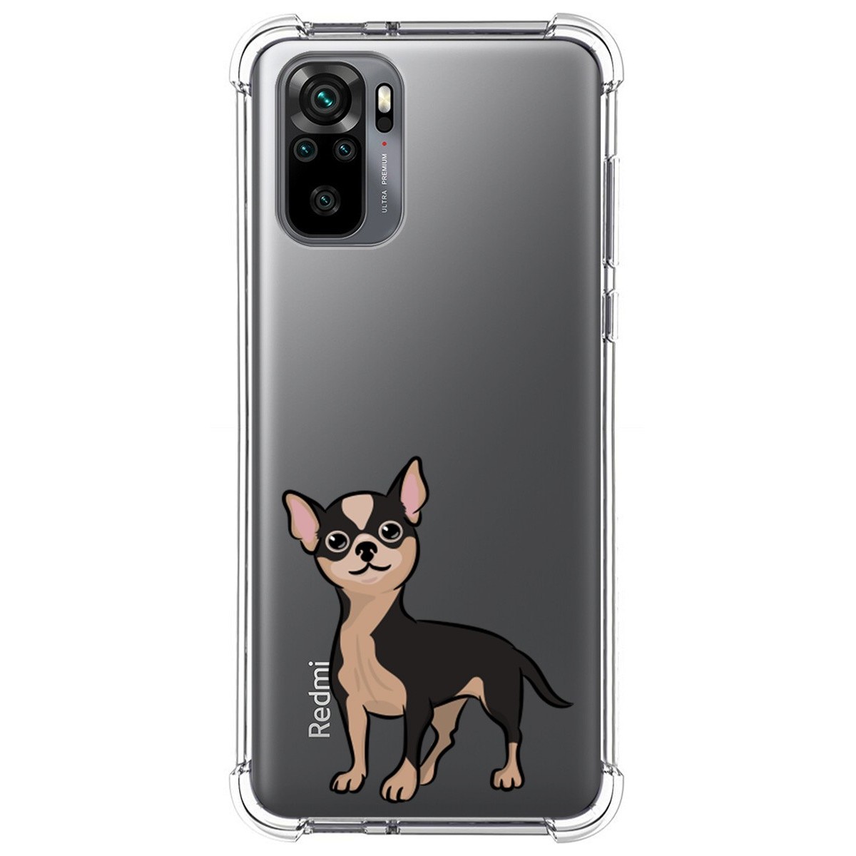 Funda Silicona Antigolpes para Xiaomi Redmi Note 10 / 10S diseño Perros 05 Dibujos