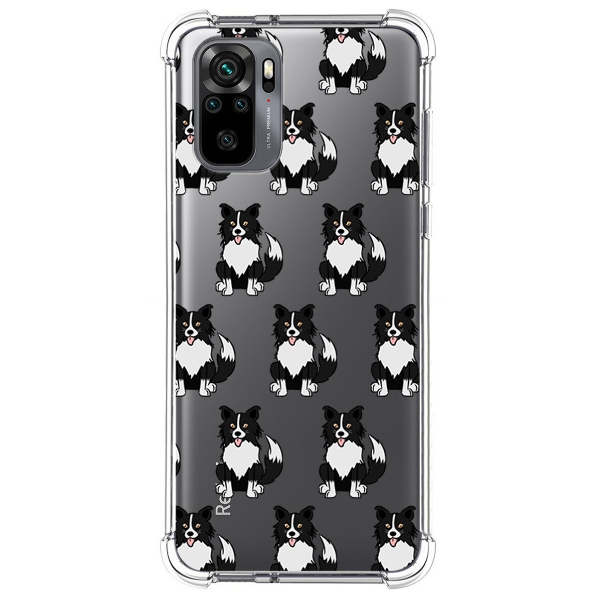 Funda Silicona Antigolpes para Xiaomi Redmi Note 10 / 10S diseño Perros 07 Dibujos