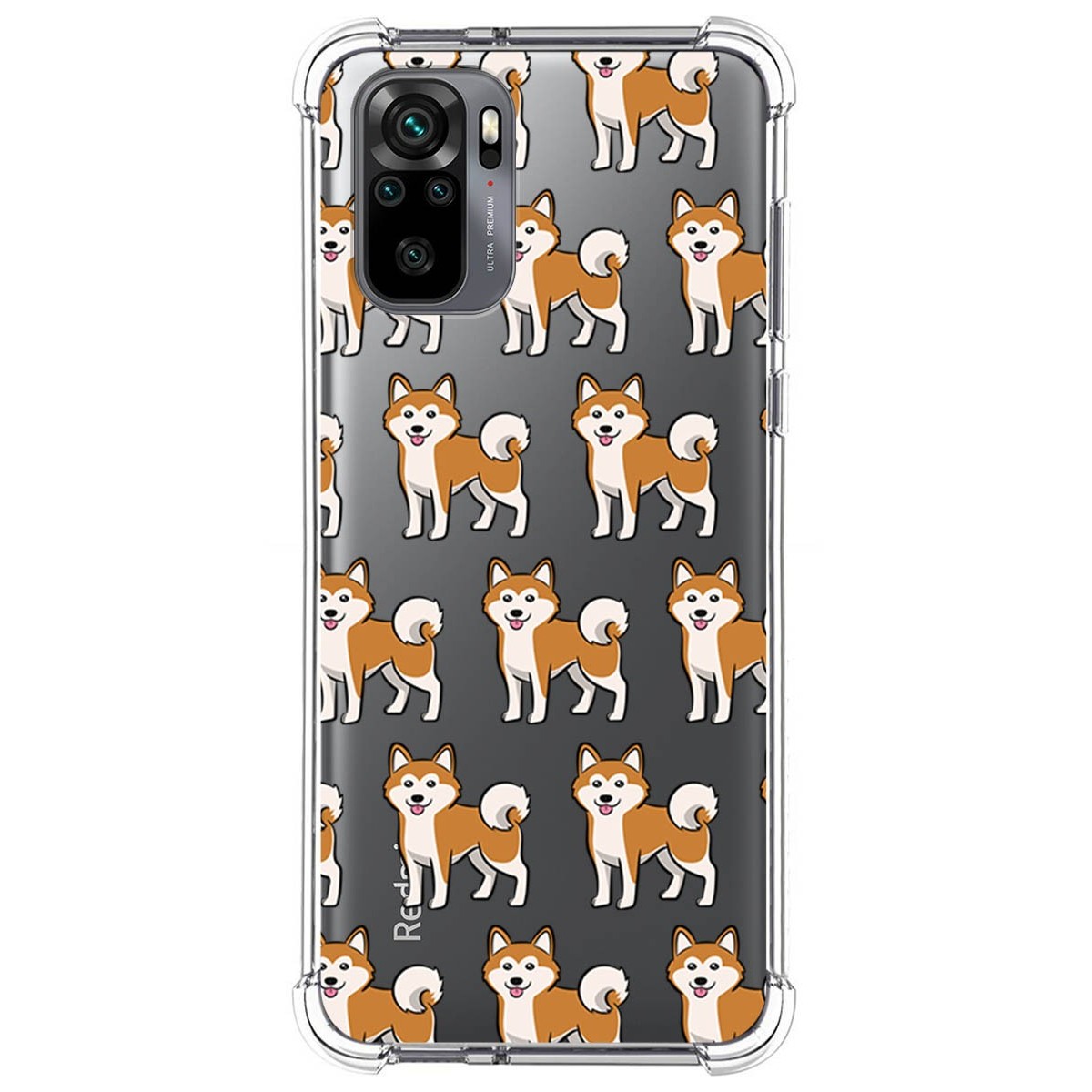 Funda Silicona Antigolpes para Xiaomi Redmi Note 10 / 10S diseño Perros 08 Dibujos
