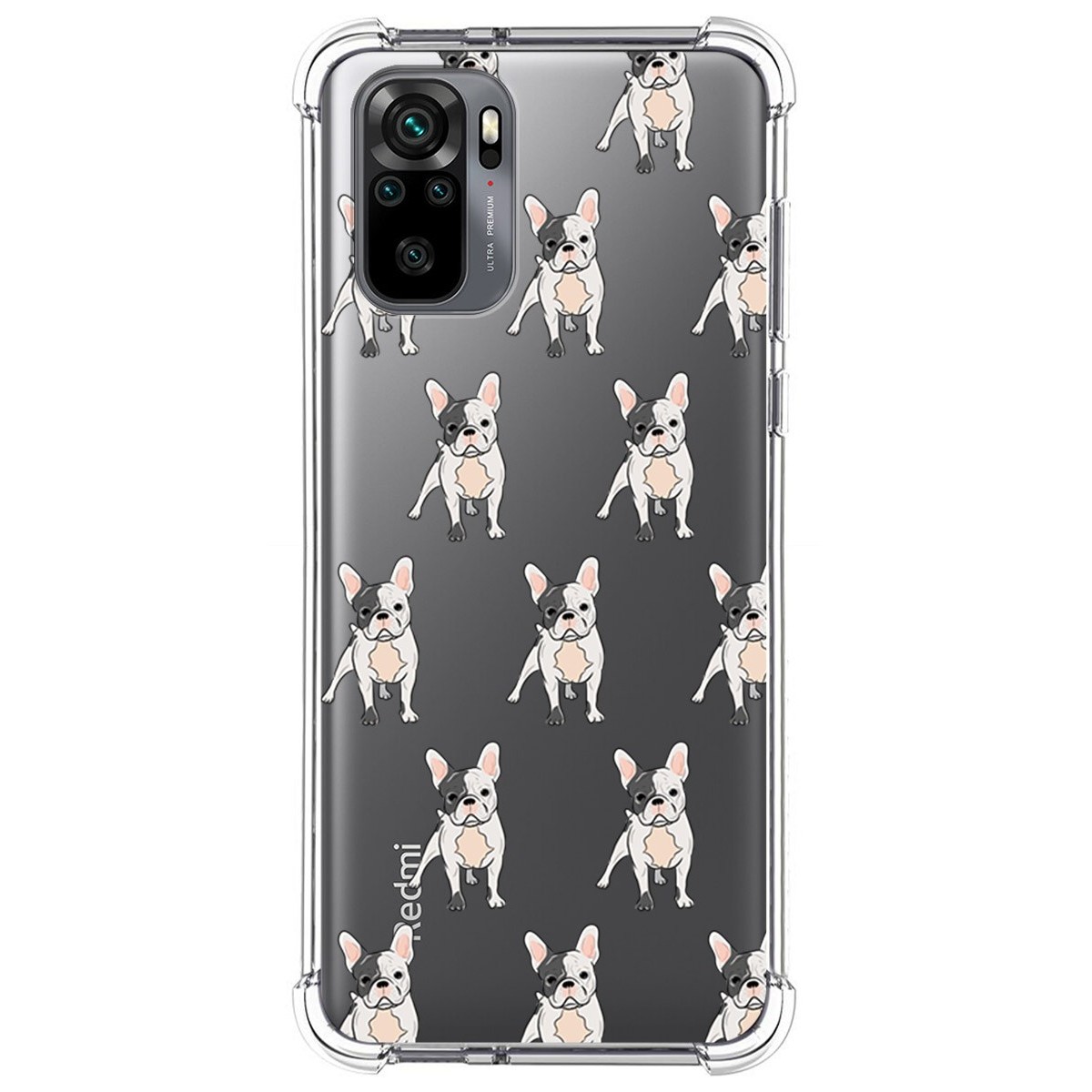 Funda Silicona Antigolpes para Xiaomi Redmi Note 10 / 10S diseño Perros 12 Dibujos